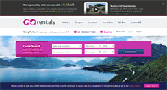 Desktop Screenshot of gorentals.co.nz